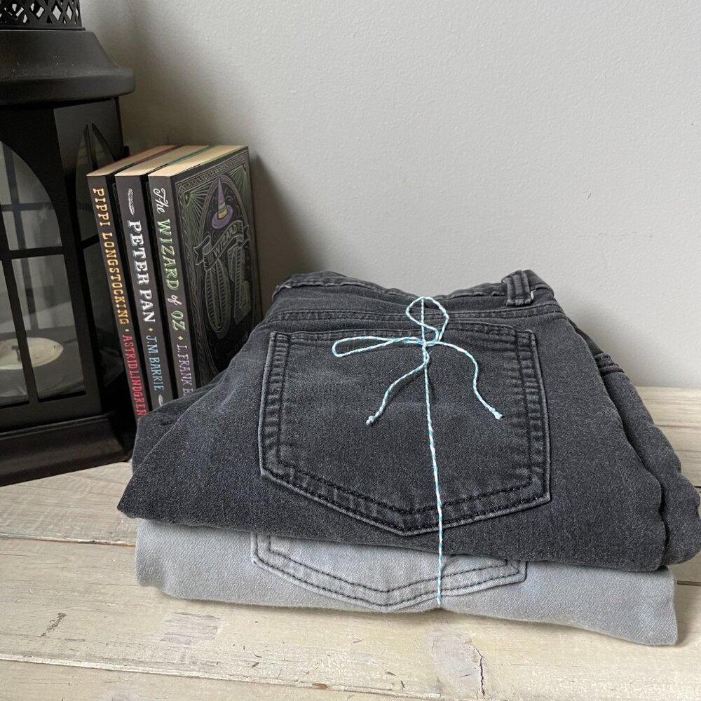 Wonder Nation Boy's Slim Fit Denim Jeans Bundle - Picture 2 of 8